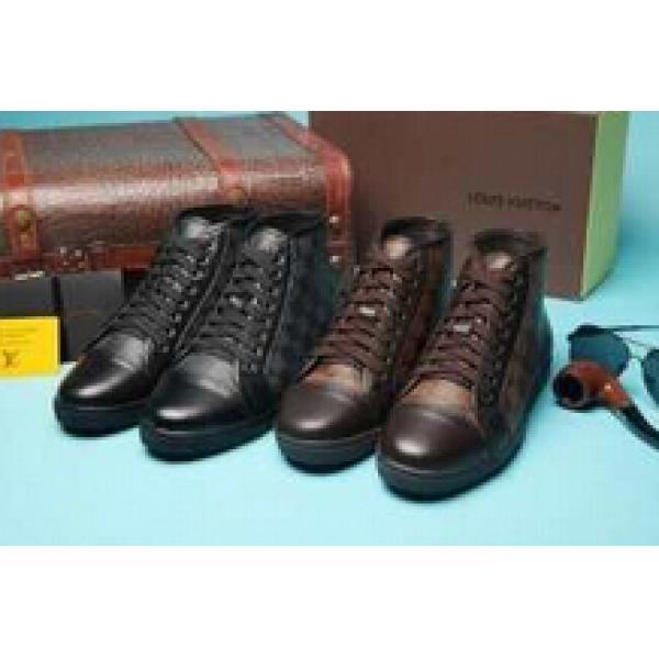完売品2026  LOUIS VUITTON ルイ ヴィトン 安心感がある ハイカットスニーカー 2色可選