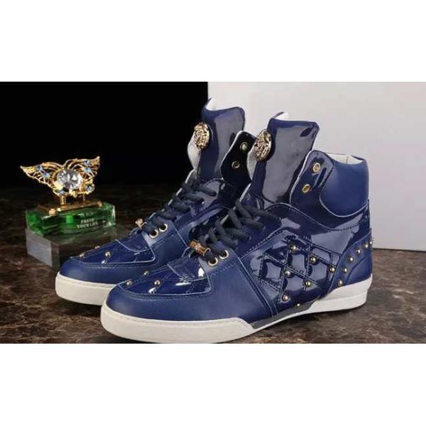 格安！ 2026 VERSACE ヴェルサーチ ハイカットスニーカー 抜群の雰囲気