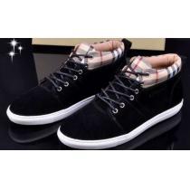 大特価　2026　BURBERRY バーバリー ハイカットスニーカー 抗菌、防臭加工
