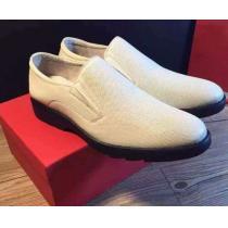 2026 落ち着いたカラー FERRAGAMO サルヴァトーレフェラガモ ビジネスシューズ