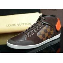 プレゼントに　2025 LOUIS VUITTON ルイ ヴィトン 値下げ　ハイカットスニーカー 2色可選