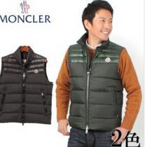 新作　MONCLER モンクレール 素敵な　デュプレス ワンポイント ダウン ベスト  メンズ