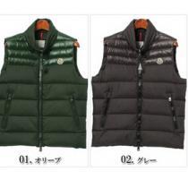 新作　MONCLER モンクレール 素敵な　デュプレス ワンポイント ダウン ベスト  メンズ