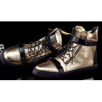 GIUSEPPE ZANOTTI ジュゼッペ ザノッティ ビジュー ハイカットスニーカー 大人のドライビングシューズ