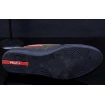 安定性・クッション性・軽量性に優れた 2026 PRADA プラダ ハイトップシューズ 2色可選