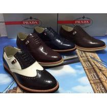 超人気欧米韓流2026 PRADA プラダ ビジネスシューズ 3色可選