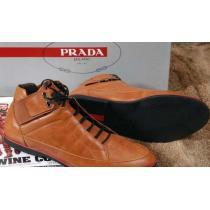 人気商品 2026 PRADA プラダ ハイトップシューズ 2色可選 防水機能に優れ