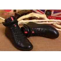 超目玉 2026 PRADA プラダ ハイトップシューズ 3色可選
