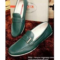 究極柔らかい質感 2026 個性派 PRADA プラダ ビジネスシューズ 革靴