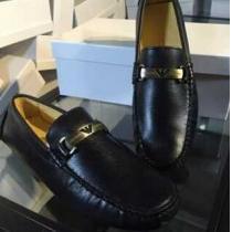 超人気　 2026ARMANI アルマーニ 完売　カジュアルシューズ 4色可選 フルグレインレザー