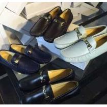 超人気　 2026ARMANI アルマーニ 完売　カジュアルシューズ 4色可選 フルグレインレザー