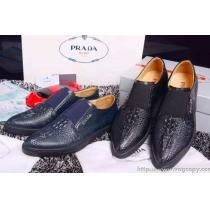 便利性が高い！ 2026 PRADA プラダ スリップオン 革靴 2色可選