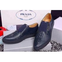 便利性が高い！ 2026 PRADA プラダ スリップオン 革靴 2色可選