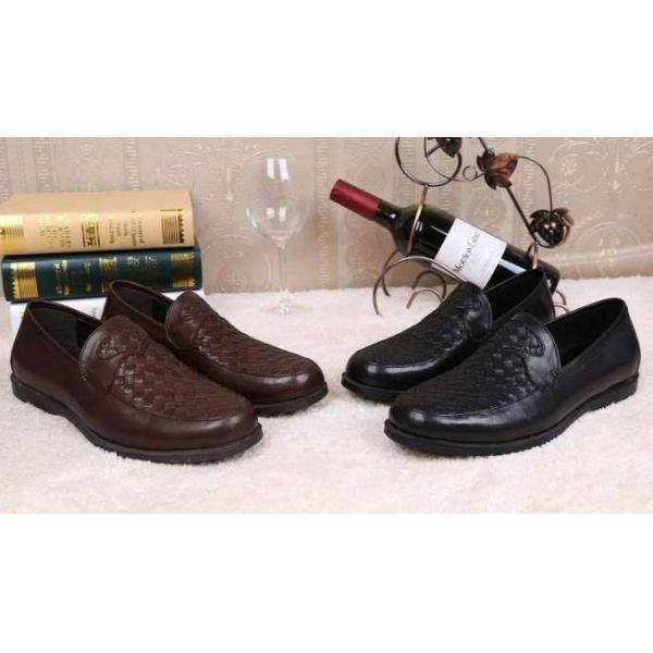 オシャレ感満点!  2026  ボッテガ ブランド BOTTEGA VENETA ビジネスシューズ レザーシューズ靴 2色可選