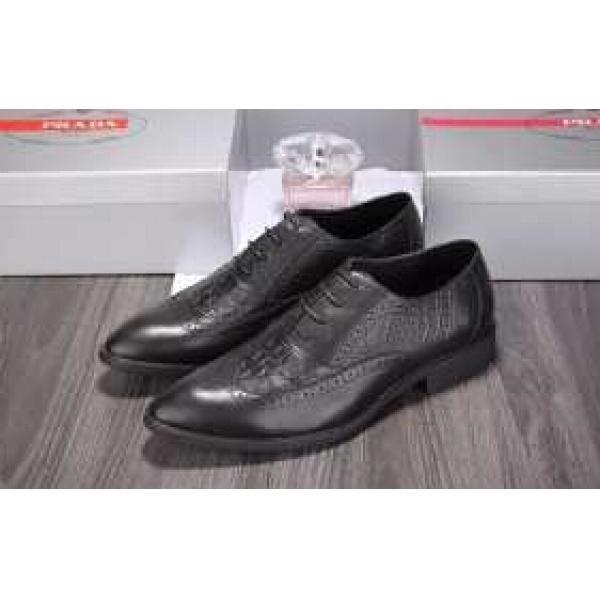 格安　2026 PRADA プラダ 満点　レザーシューズ靴 