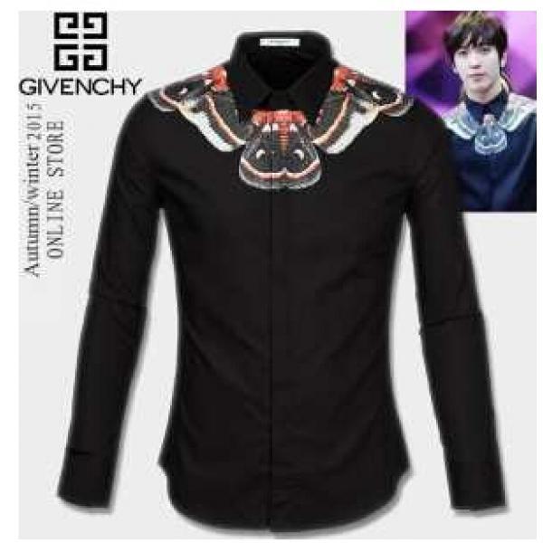大活躍する　 2025秋冬 GIVENCHY ジバンシー 雰囲気が漂う　長袖シャツ
