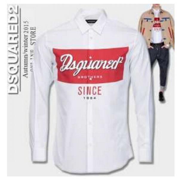 大活躍してくれる　2026秋冬 DSQUARED2 ディースクエアード 長袖シャツ