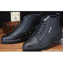 最新入荷！ 2026 PRADA プラダ ハイトップシューズ 3色可選
