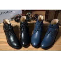 お洒落に魅せる 2026 BALENCIAGA バレンシアガ ハイカット革靴 2色可選