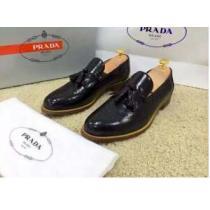 激安販売　2026 PRADA プラダ　今季セール　 レザーシューズ靴 2色可選