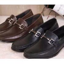 フィット感 2026 FERRAGAMO サルヴァトーレフェラガモ レザーシューズ靴 ビジネスシューズ 2色可選