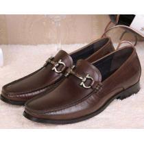 フィット感 2026 FERRAGAMO サルヴァトーレフェラガモ レザーシューズ靴 ビジネスシューズ 2色可選