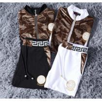 柔らかい質感 2026 VERSACE ヴェルサーチ ジャージセット 2色可選
