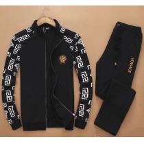 コスパが良い 2026 VERSACE ヴェルサーチ ジャージセット スタンドネック 3色可選