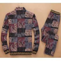最新フッション 2026 VERSACE ヴェルサーチ 上下セット ブルゾン