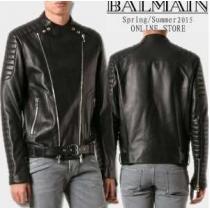 2026 高級感がある　 BALMAIN バルマン活躍させて　 革ジャケット トップス