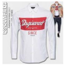 大活躍してくれる　2026秋冬 DSQUARED2 ディースクエアード 長袖シャツ