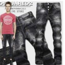 優秀アイテム 2025 DSQUARED2 ディースクエアード 雰囲気ある　ダメージデニム 