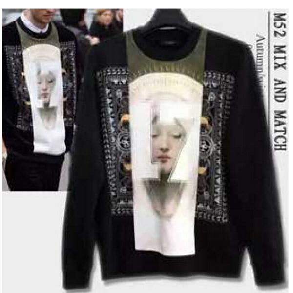 立体感のある素材　2026秋冬 プレゼントに GIVENCHY ジバンシー プルオーバーパーカー