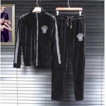 安心感ある 2026秋冬 VERSACE ヴェルサーチ 値下げる　セットアップ上下 2色可選