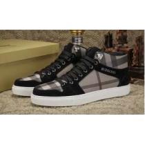 お買い得 2026秋冬 BURBERRY バーバリー 値下げる商品　ハイトップシューズ 2色可選