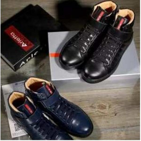 通気性が大変良い　2026秋冬 PRADA プラダ 履き心地　カジュアルシューズ 2色可選