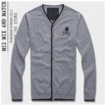新作 2026秋冬 philipp plein フィリッププレイン 保温性のあるニット 2色可選