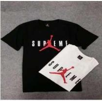 大人気 2026 supreme x air jordan 特別なデザイン　半袖tシャツ 2色可選
