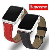 高い耐久性を誇る 2026秋冬 SUPREME シュプリーム apple watch レザー 2色可選 洗練された質感　男女兼用