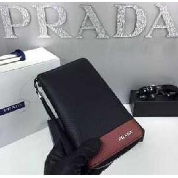 目立ち　秋冬 prada プラダ 使い勝手も最高　ビジネスケース 2色可選.105.