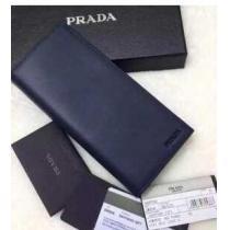 独特な高級感 秋冬 prada プラダ 二つ折り財布 高級感たっぷりなデザイン2色可選.105.