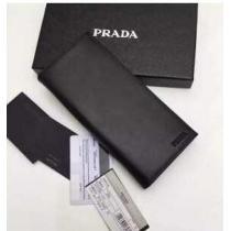 独特な高級感 秋冬 prada プラダ 二つ折り財布 高級感たっぷりなデザイン2色可選.105.
