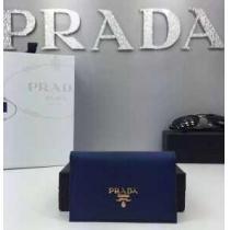 格安　秋冬 PRADA プラダ カード入れ付 小銭入れ　収納できる財布 6色可選.158.