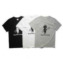 値下げる　シュプリーム　 耐久性のある　半袖tシャツ 美品 4色可選　