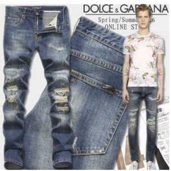 スタイルを演出するアイテム 2026春夏 dolce&amp;gabbana ドルチェ＆ガッバーナ ダメージデニム 愛用できるパンツ.