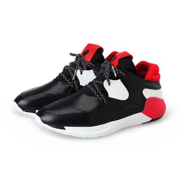 【大人気】定番商品【Y3 BOOST QR】ネオプレン&rdquo;ブーストQRスニーカー ★ROY RED/BLACK/FTW WHT☆ 2026-16 F/W COLLECTION！！スニーカー Black-Red-White