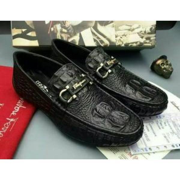 2026 大人気☆NEW!! サルヴァトーレフェラガモ FERRAGAMO  カジュアルシューズ 革靴