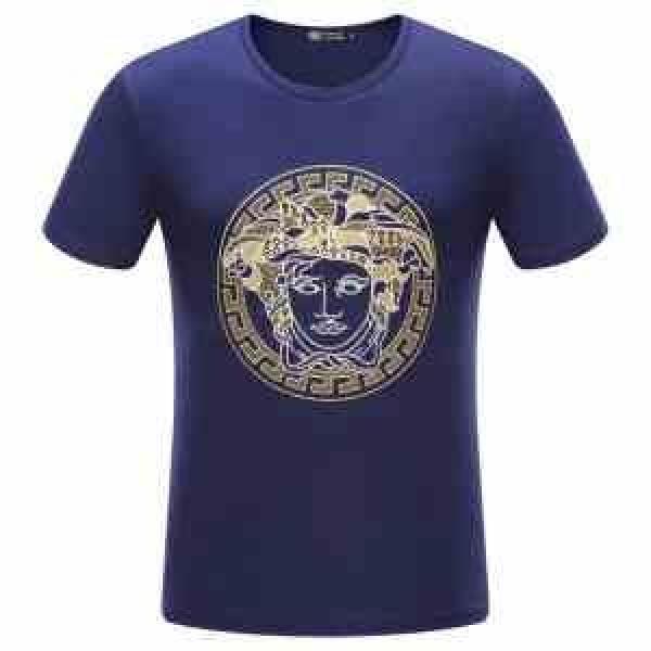 人気が爆発 ヴェルサーチ VERSACE 万能の半袖Tシャツ 3色可選