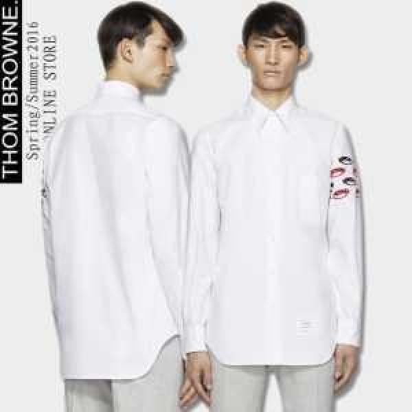大人気☆NEW!! THOM BROWNE トムブラウン 2026春夏 長袖シャツ