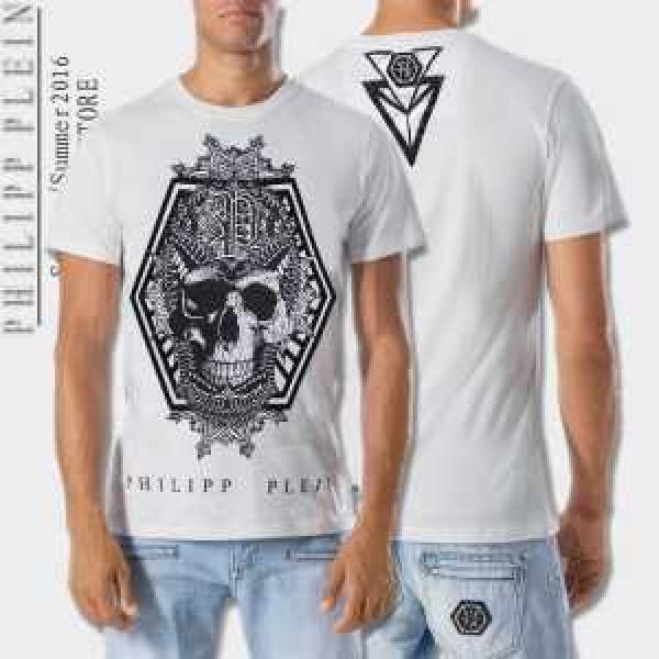 大特価 2026春夏 PHILIPP PLEIN フィリッププレイン 半袖Tシャツ 2色可選